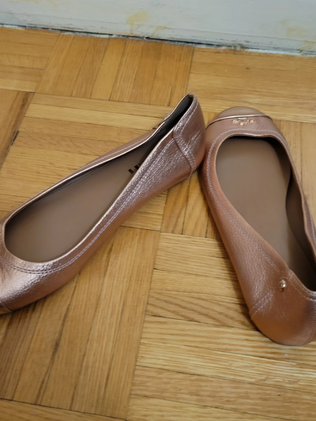 Coach Chelsea Rose Gold Ballet Flats - photo 2