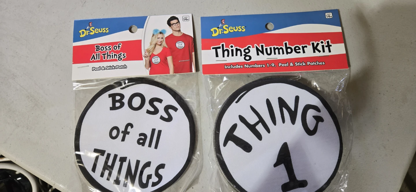 Dr. Seuss Boss of All Things & Thing Number Kit Peel & Stick