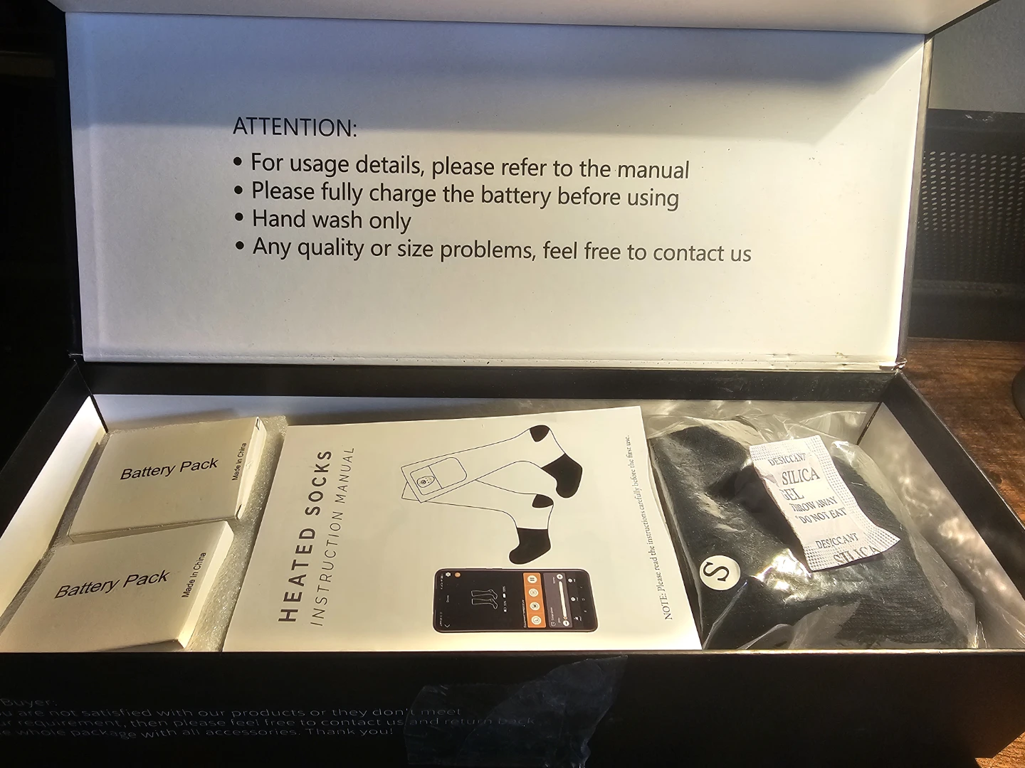 New Heating Socks With Smart Options - photo 2