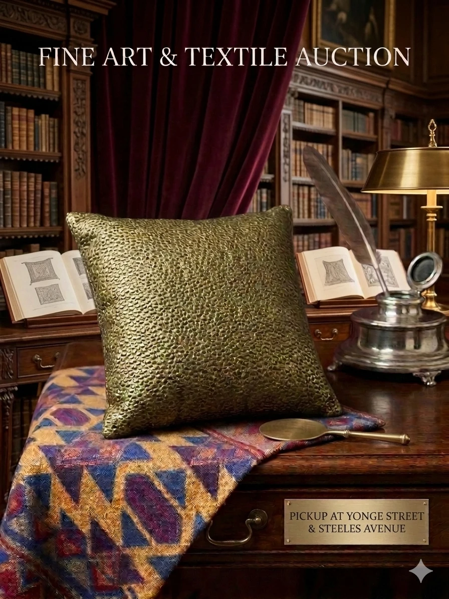Pair of Custom Artisanal Cushions - photo 2