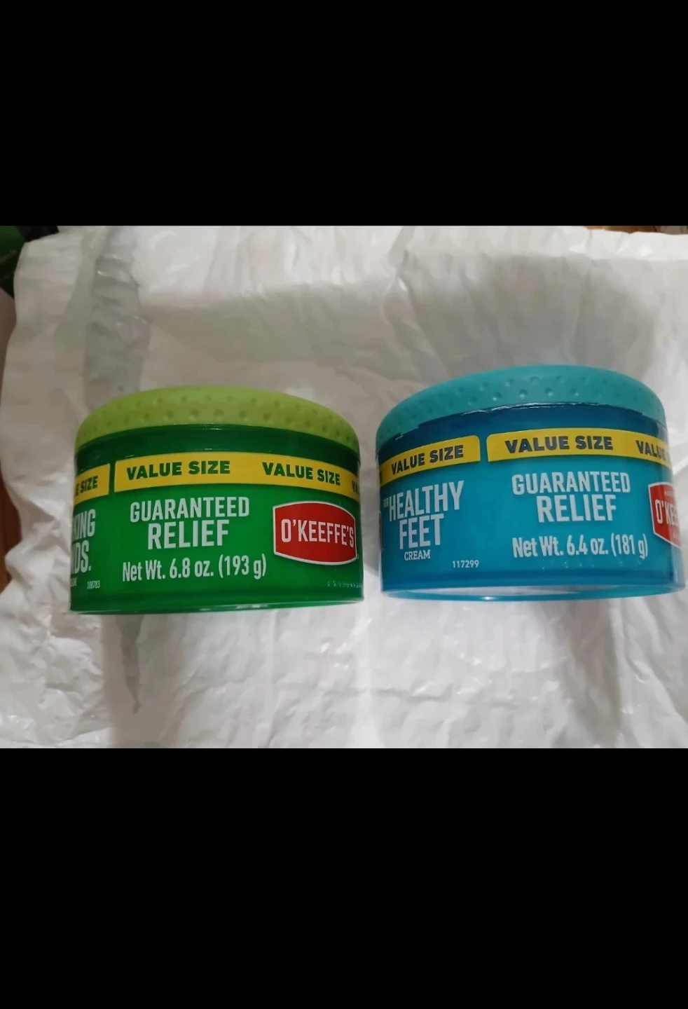 O'Keeffe's Working Hands & Healthy Feet Cream (2 Jars) - photo 2