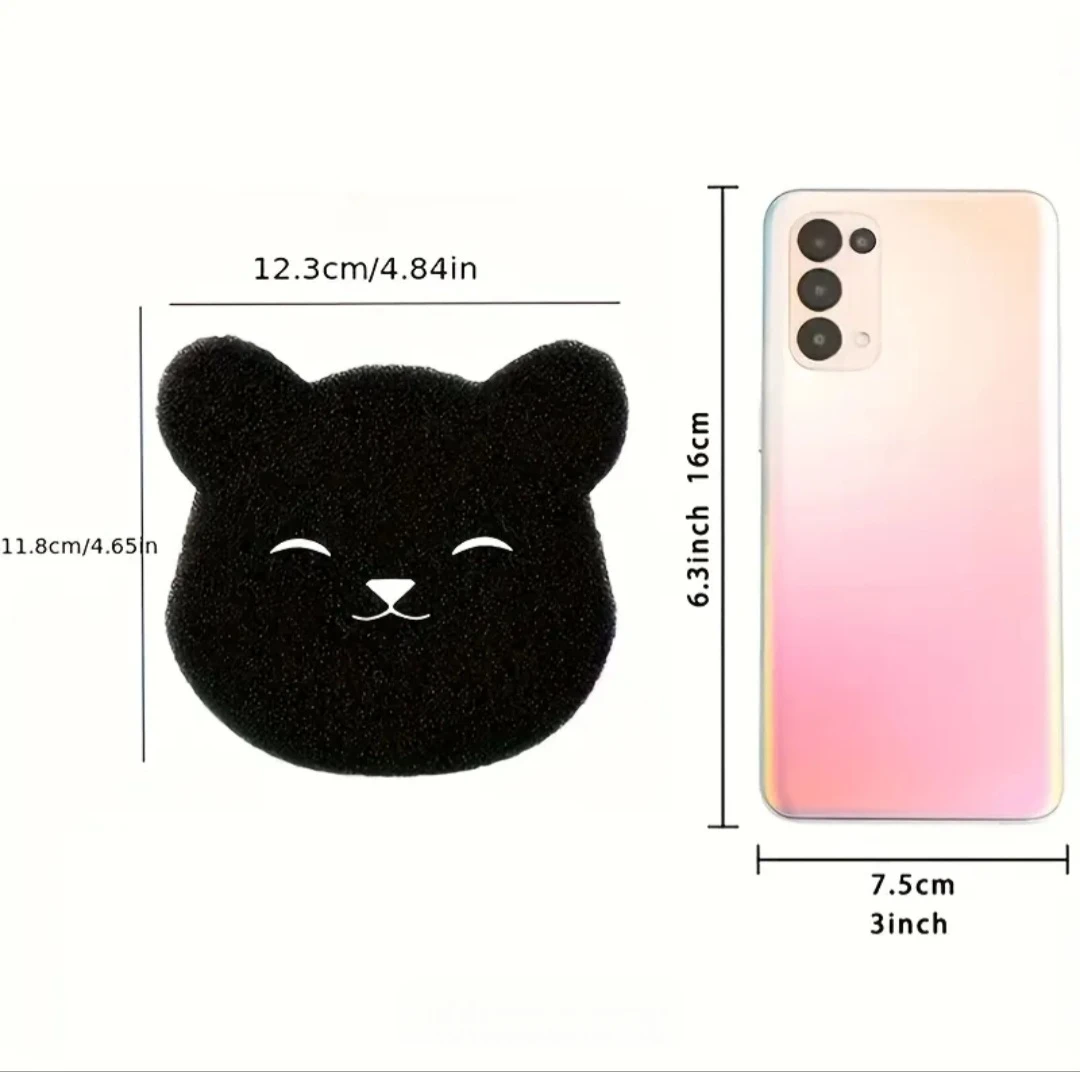 2 Bear Shaped Lint & Pet Hair Remover Sponge - photo 4
