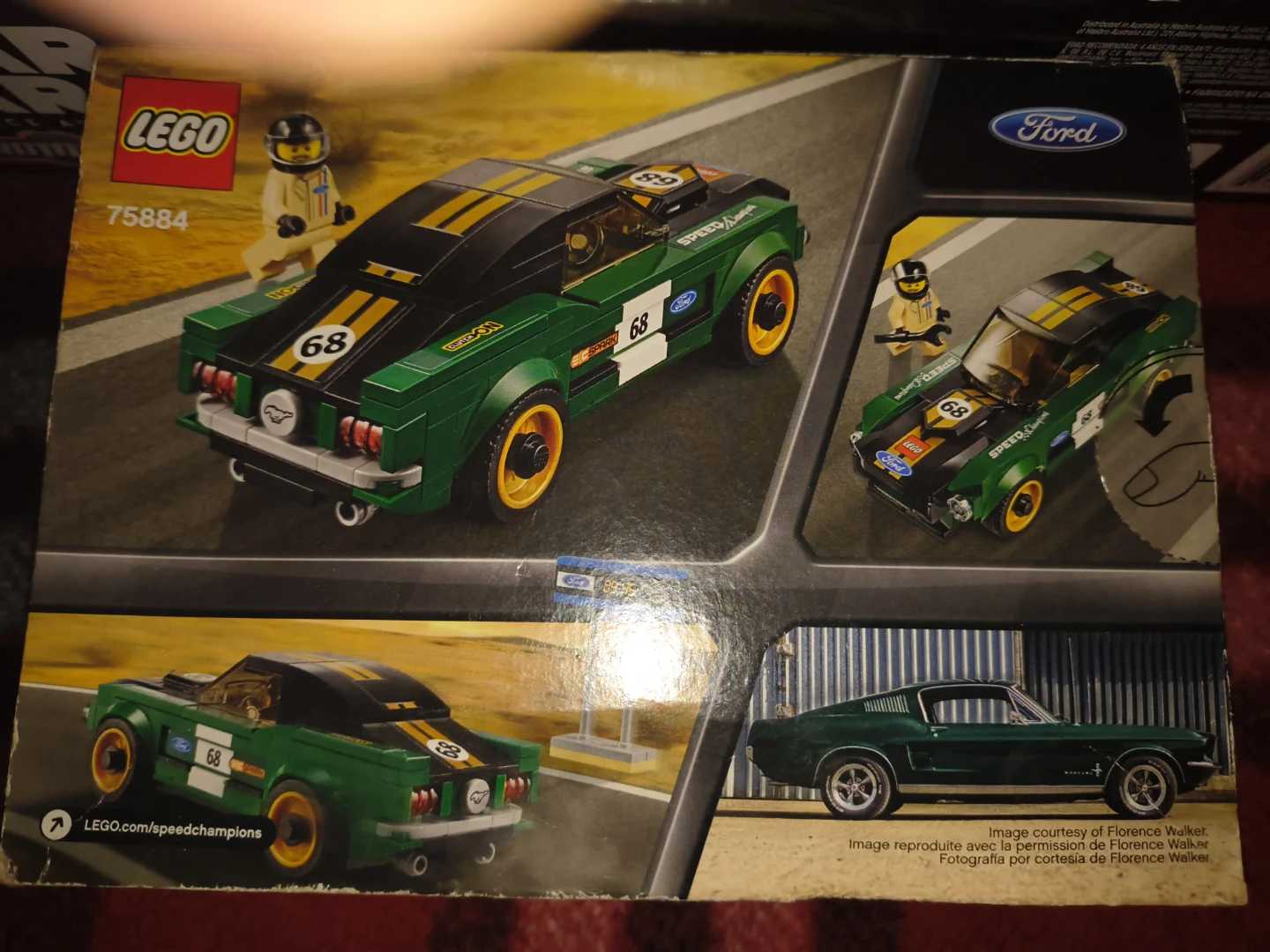 LEGO Speed Champions 1968 Ford Mustang Fastback Set 75884 - photo 2