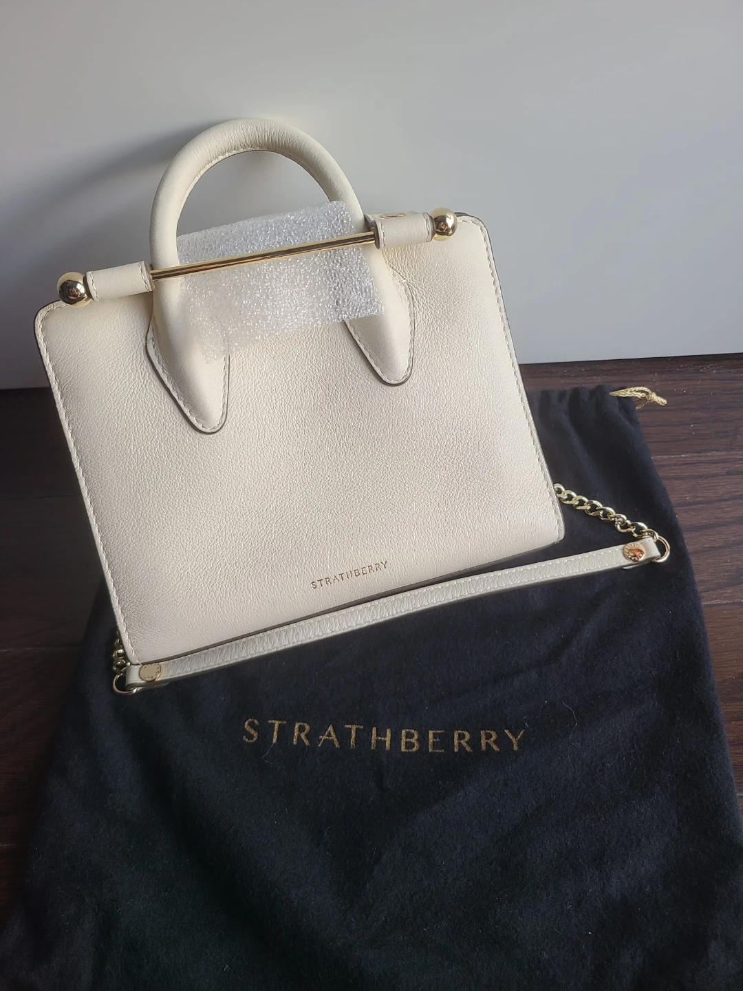 Strathberry Vanilla Nano Tote