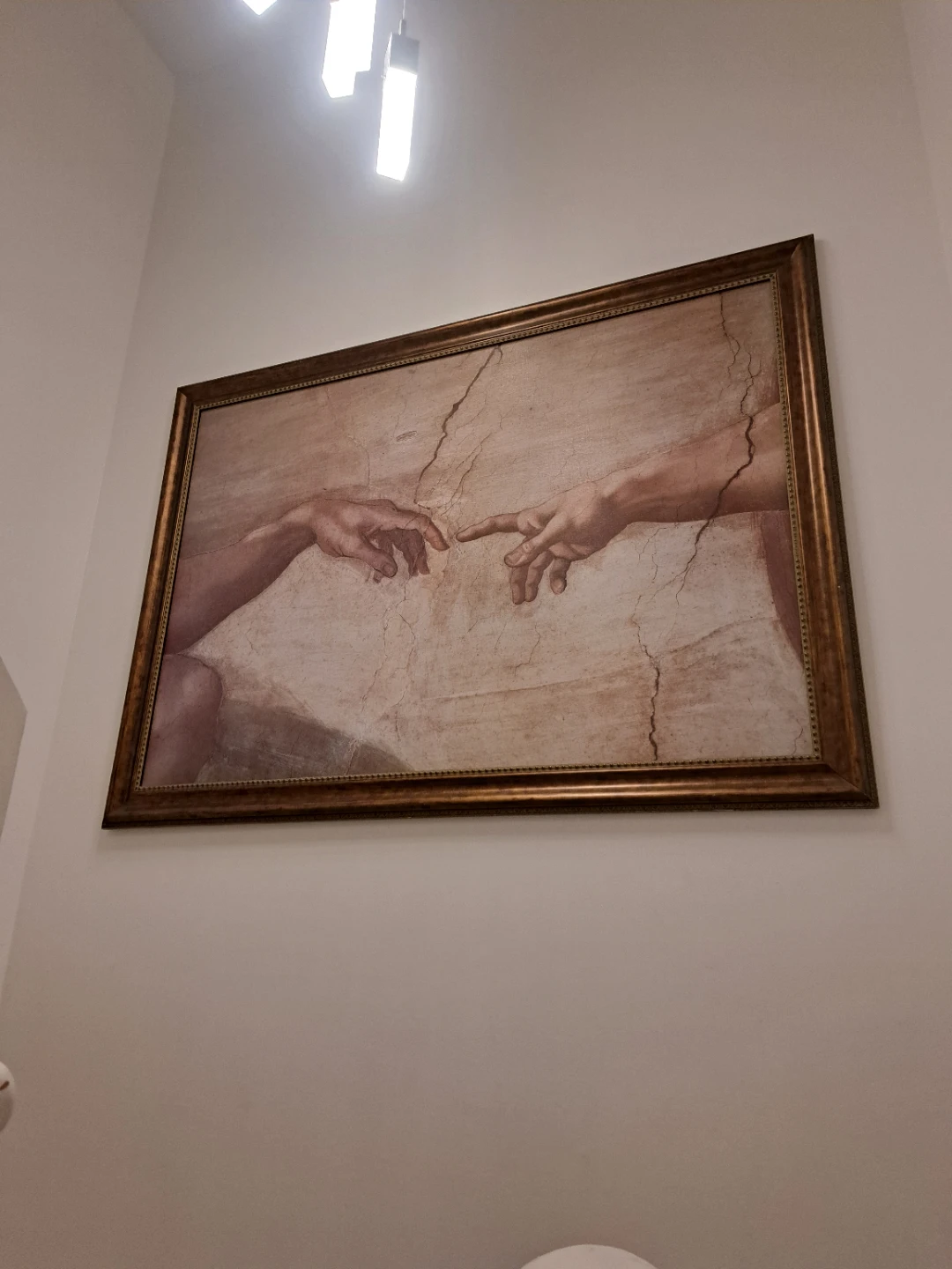 Framed "The Creation of Adam" Art Print - photo 5