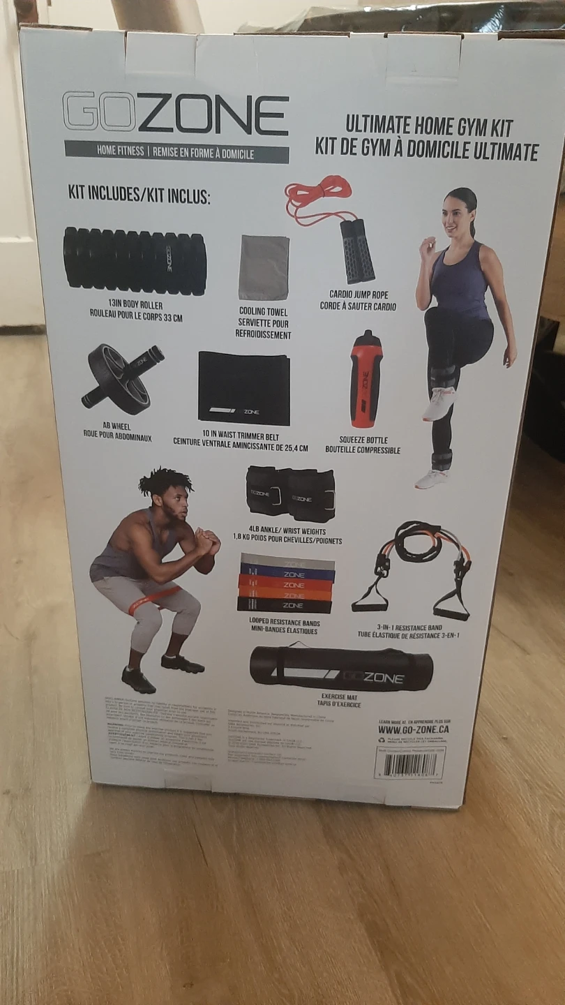GoZone Ultimate Home Gym Kit - 10 Piece Set - photo 3