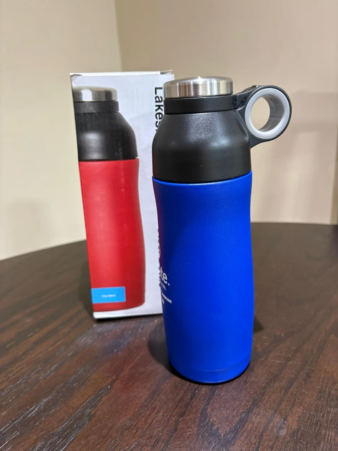 Lakeshorer Stainless Steel Water Bottle - Blue 17oz/500ml - photo 4