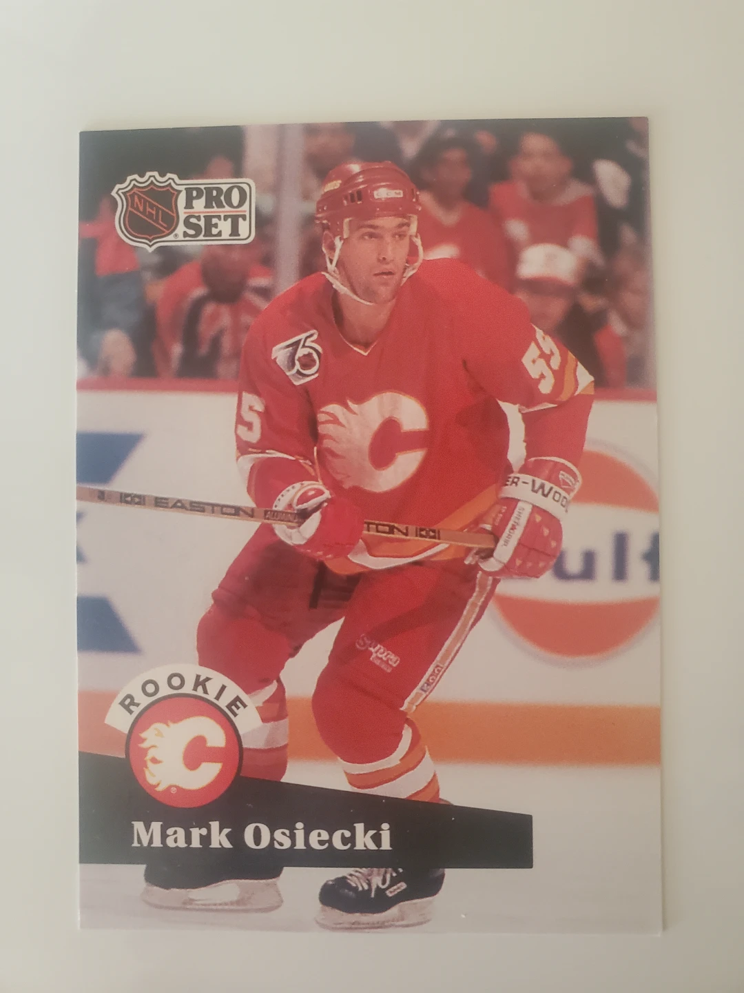 Pro Set Mark Osiecki Rookie Hockey Card