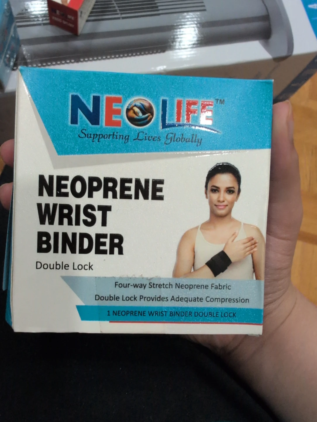 Neolife Neoprene Wrist Binder Double Lock