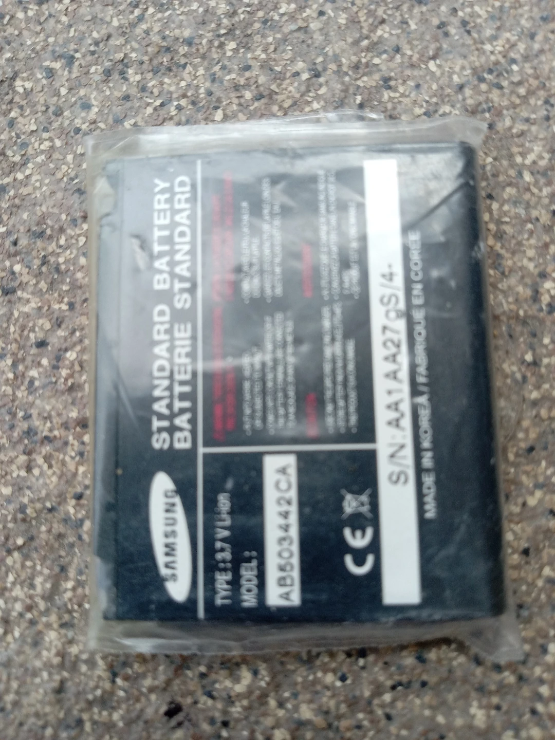 Samsung Standard Battery AB503442CA - photo 2