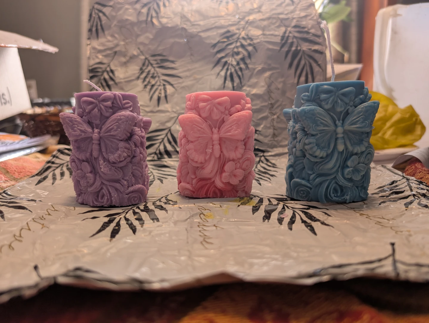 Assorted Decorative Sculptural Candles - photo 2