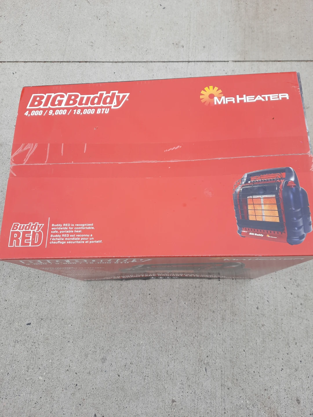 Mr. Heater Big Buddy 4000/9000/18000 BTU Outdoor Radiant Heater - photo 5