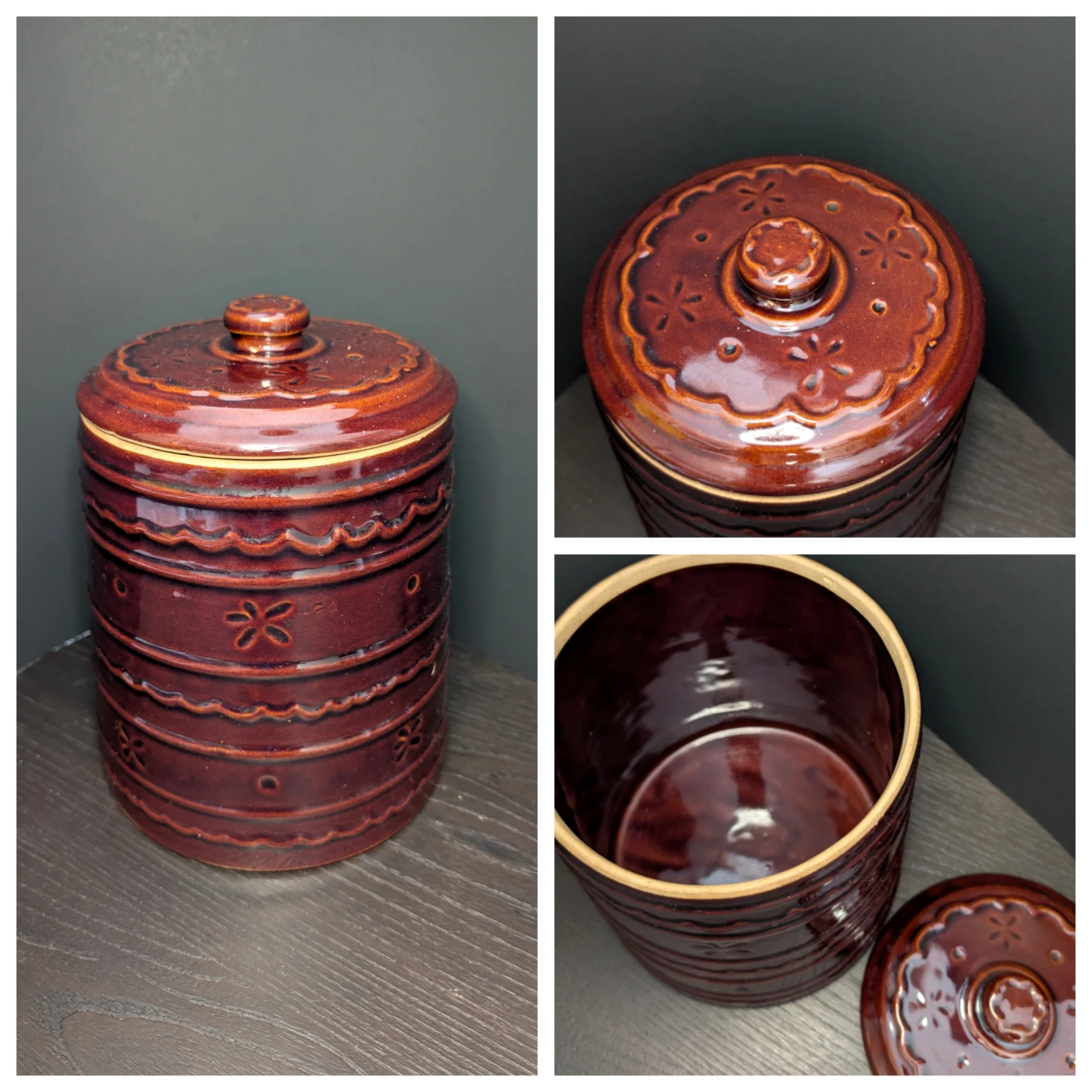 Marcrest Oven-Proof Stoneware Casserole Dish with Lid - photo 4