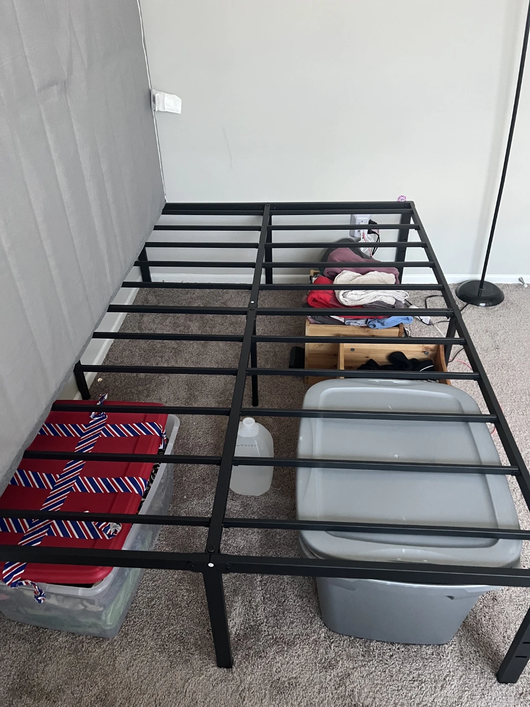Full Size Bed Frame and mattress - photo 3