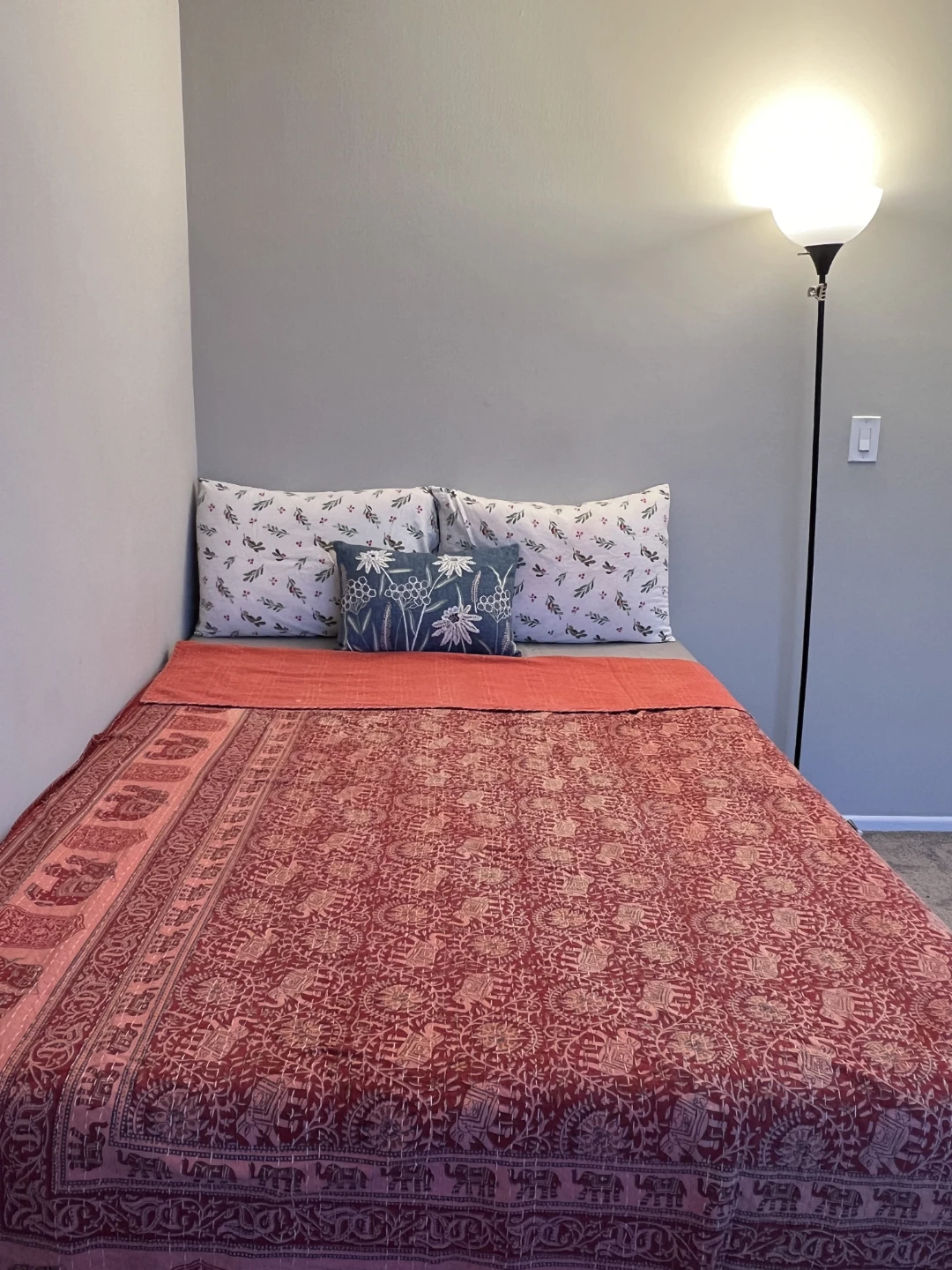Full Size Bed Frame and mattress - photo 5