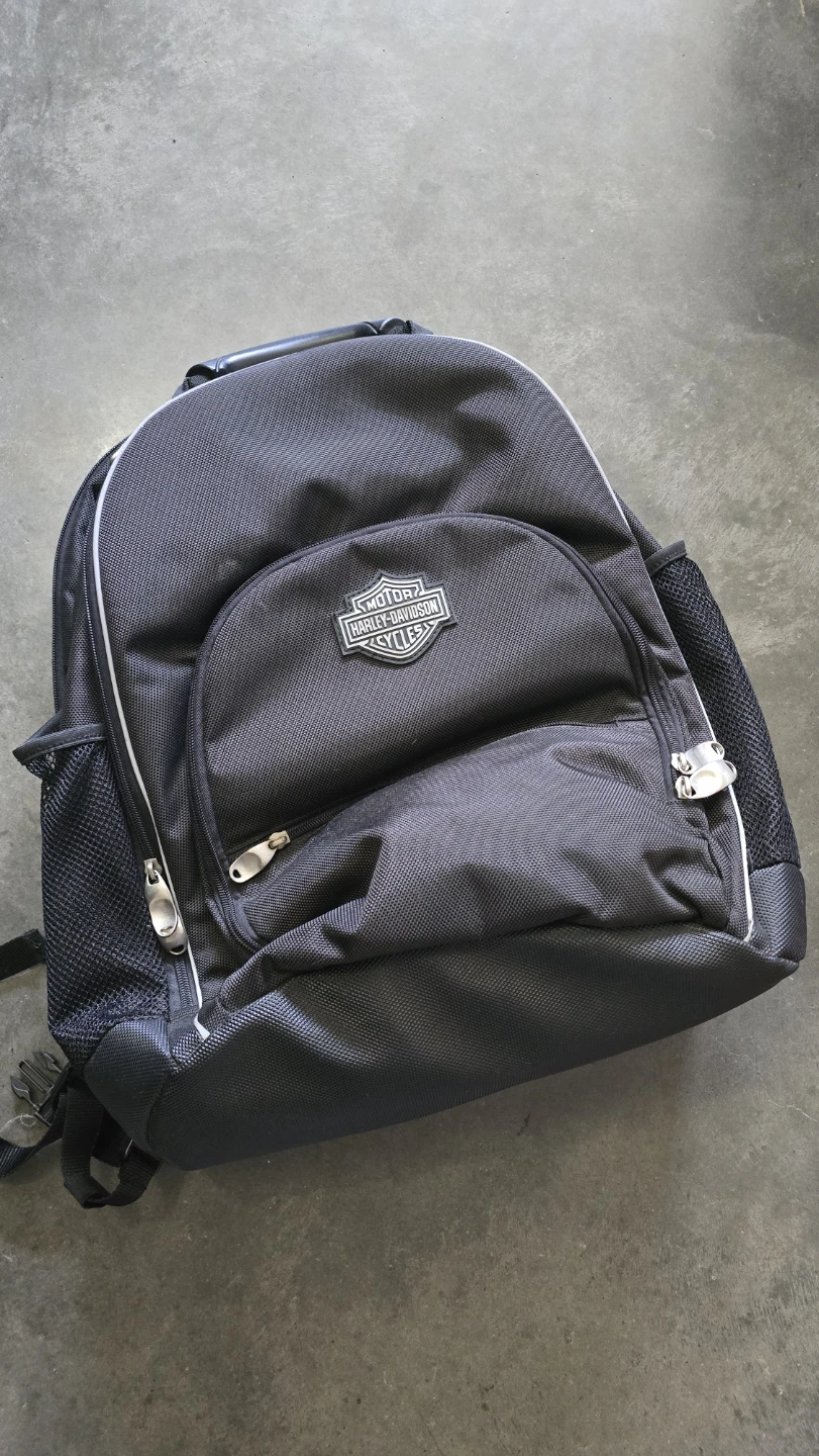 Harley-Davidson Black Backpack