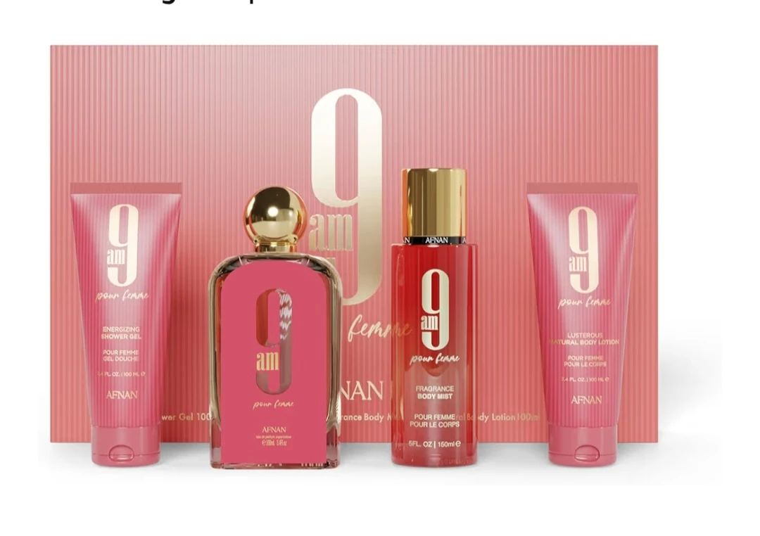 Afnan 9 AM Pour Femme Luxury Gift Set - photo 4