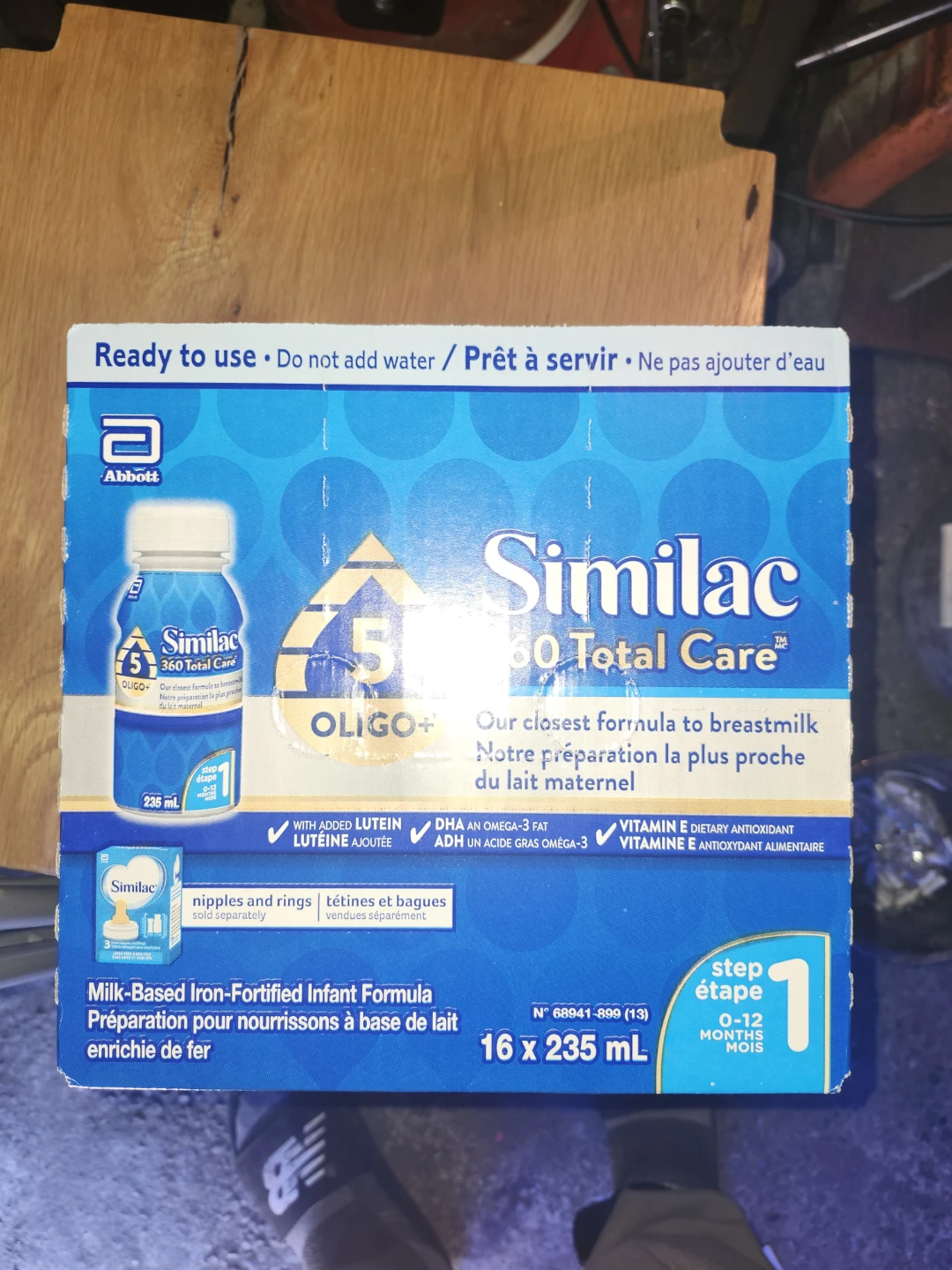 Similac 360 Total Care Infant Formula - 16 x 235 mL