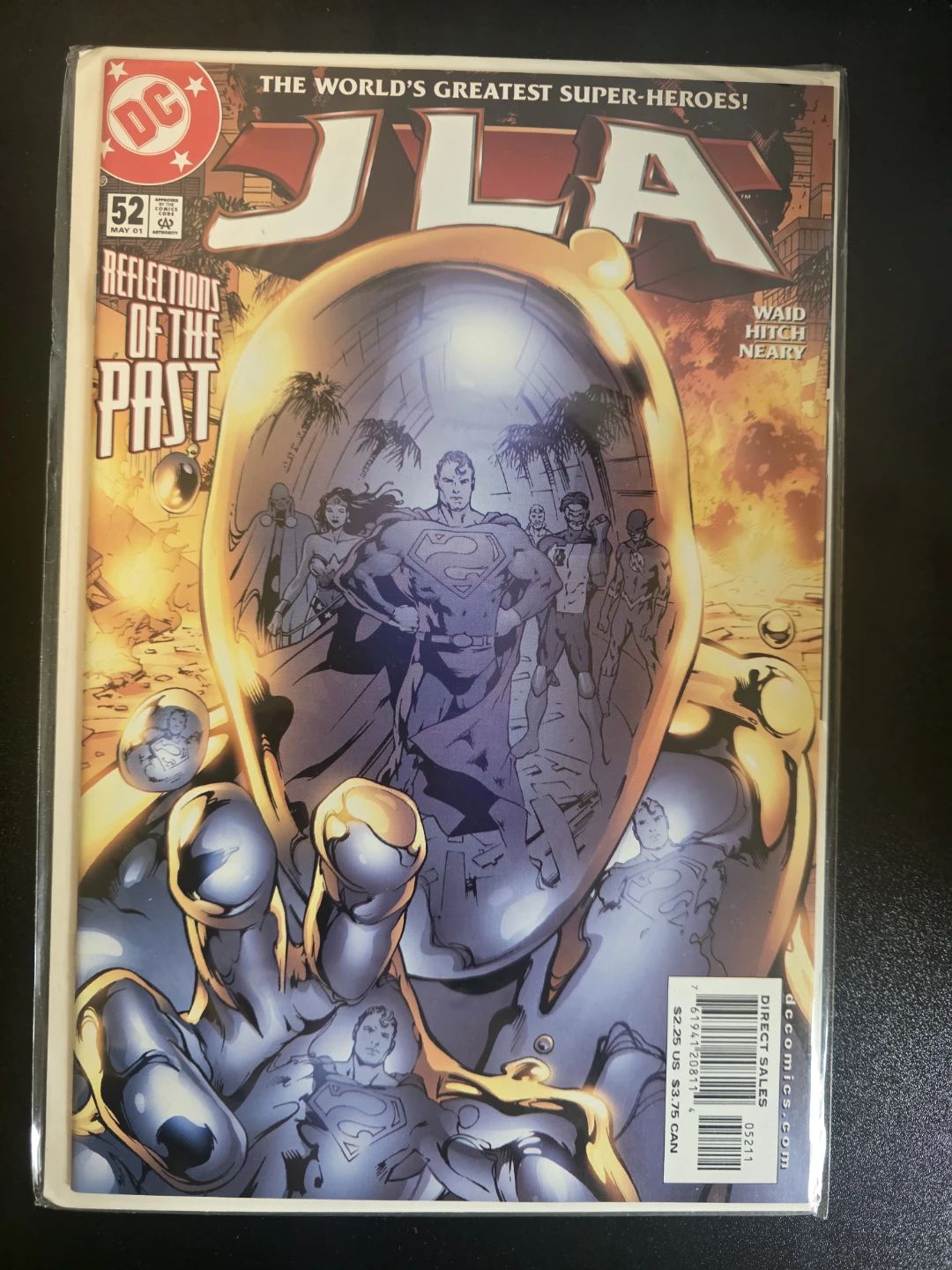 JLA #52: Reflections of the Past Comic