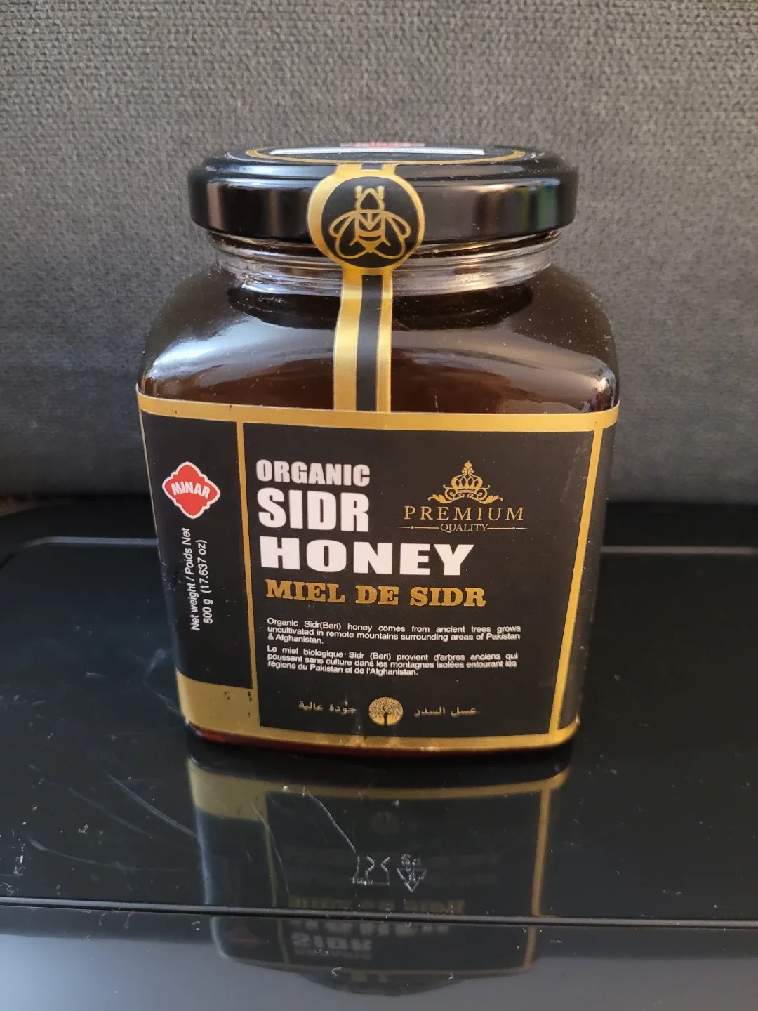 Minar Organic Sidr Honey 500g