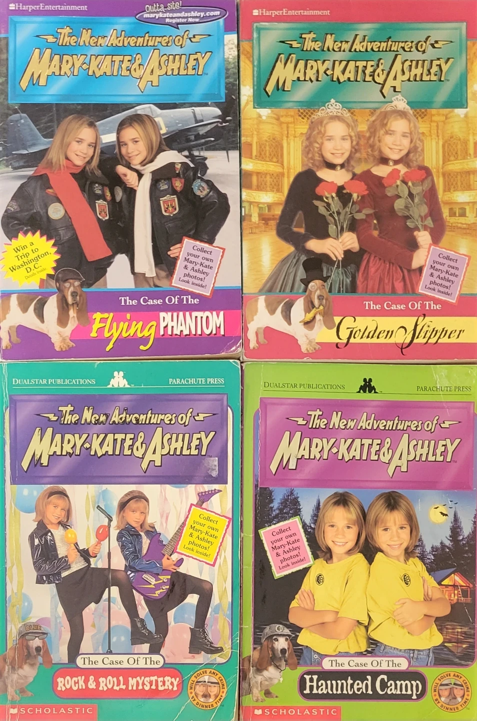 The New Adventures of Mary-Kate & Ashley Books (Set of 4)