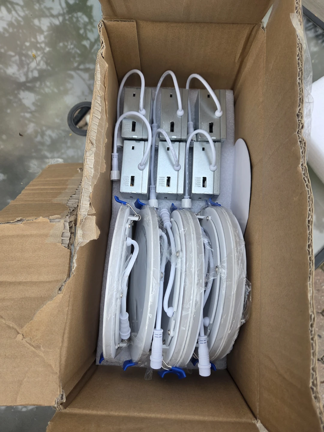 6" LED Recessed Lights - 12W Night Light (6 Pack)