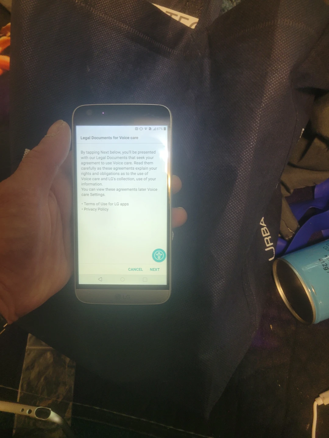 LG Smartphone - Silver