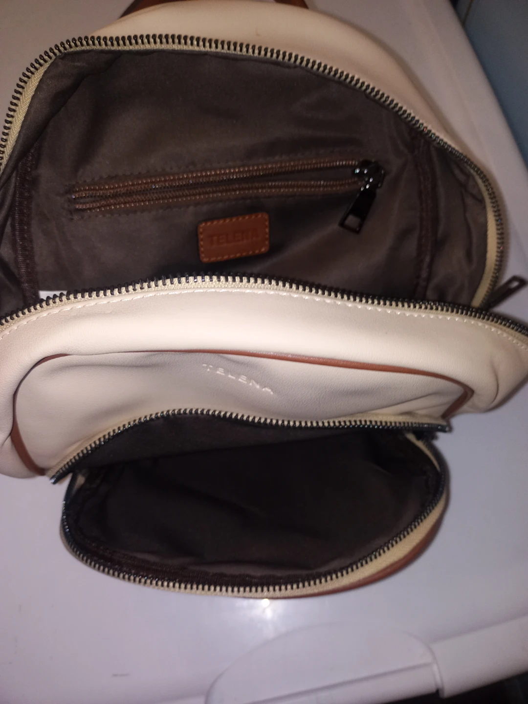Telena Small Leather Backpack - photo 2
