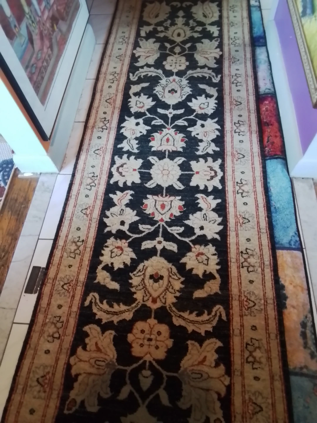 CHOBI Ziegler Hand-Knotted Runner Rug - 10 ft x 2.1 ft - photo 5