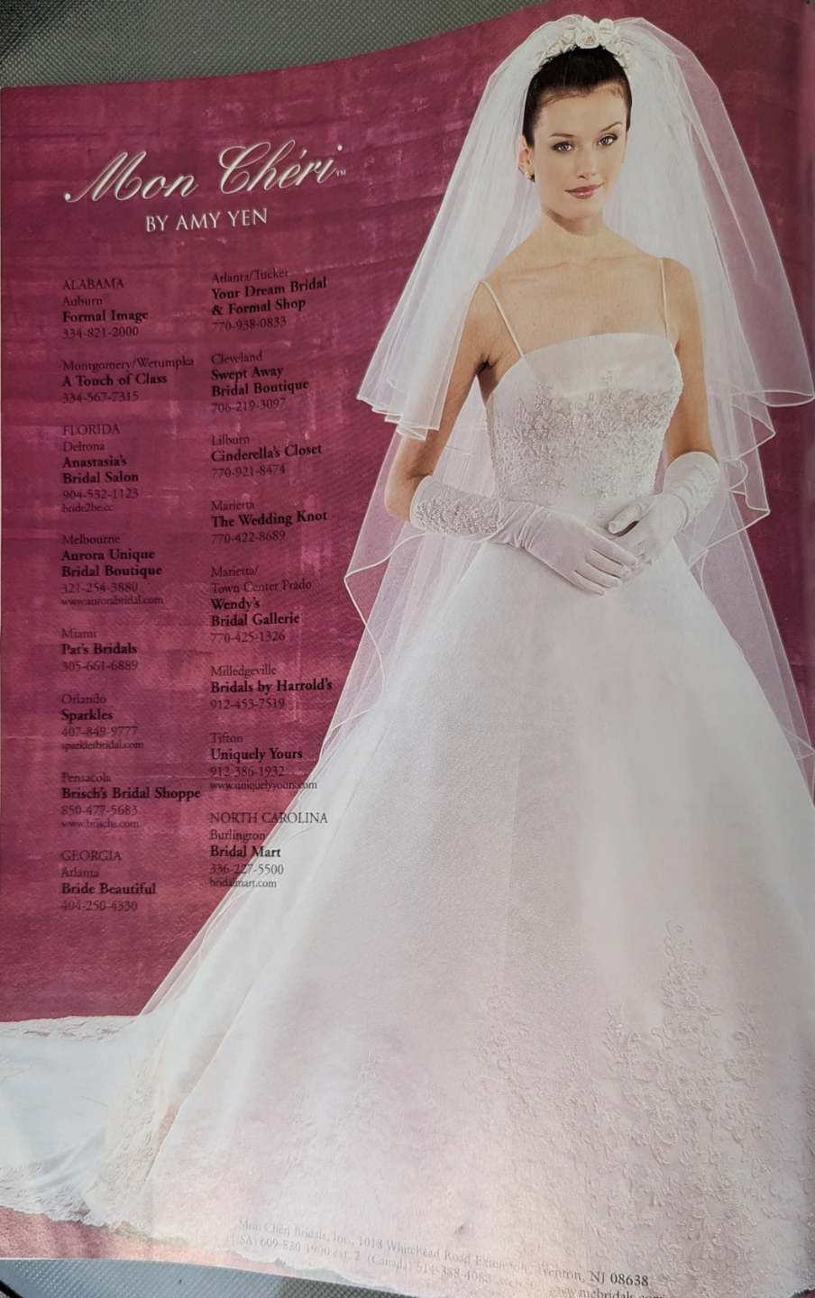 Mon Cheri by Amy Yen Wedding Dress