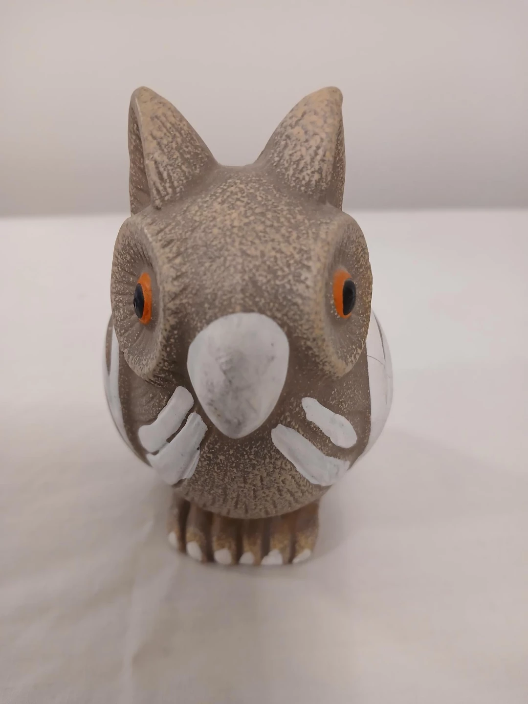 Ceramic Owl Figurine. Pick up only.
