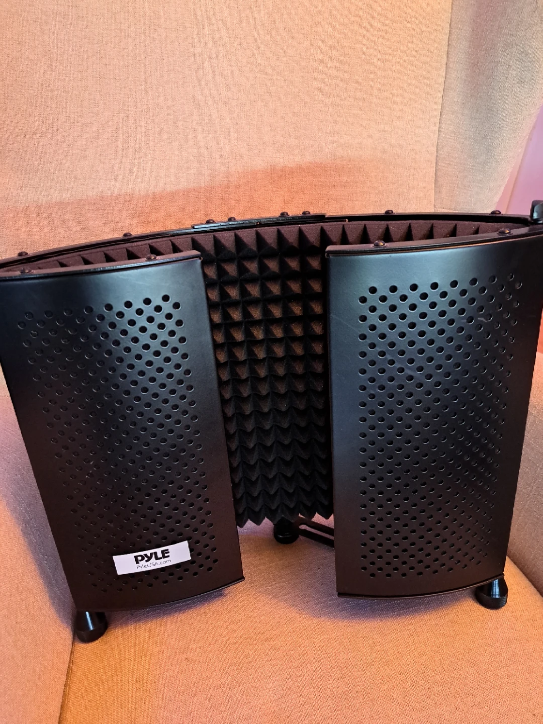 PYLE Portable Vocal Microphone Isolation Shield - photo 3