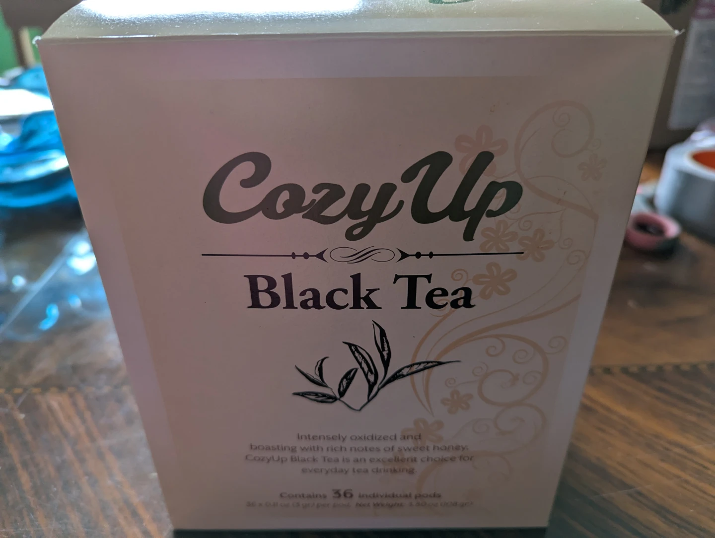 Cozy Up Black Tea - 36 Individual Pods