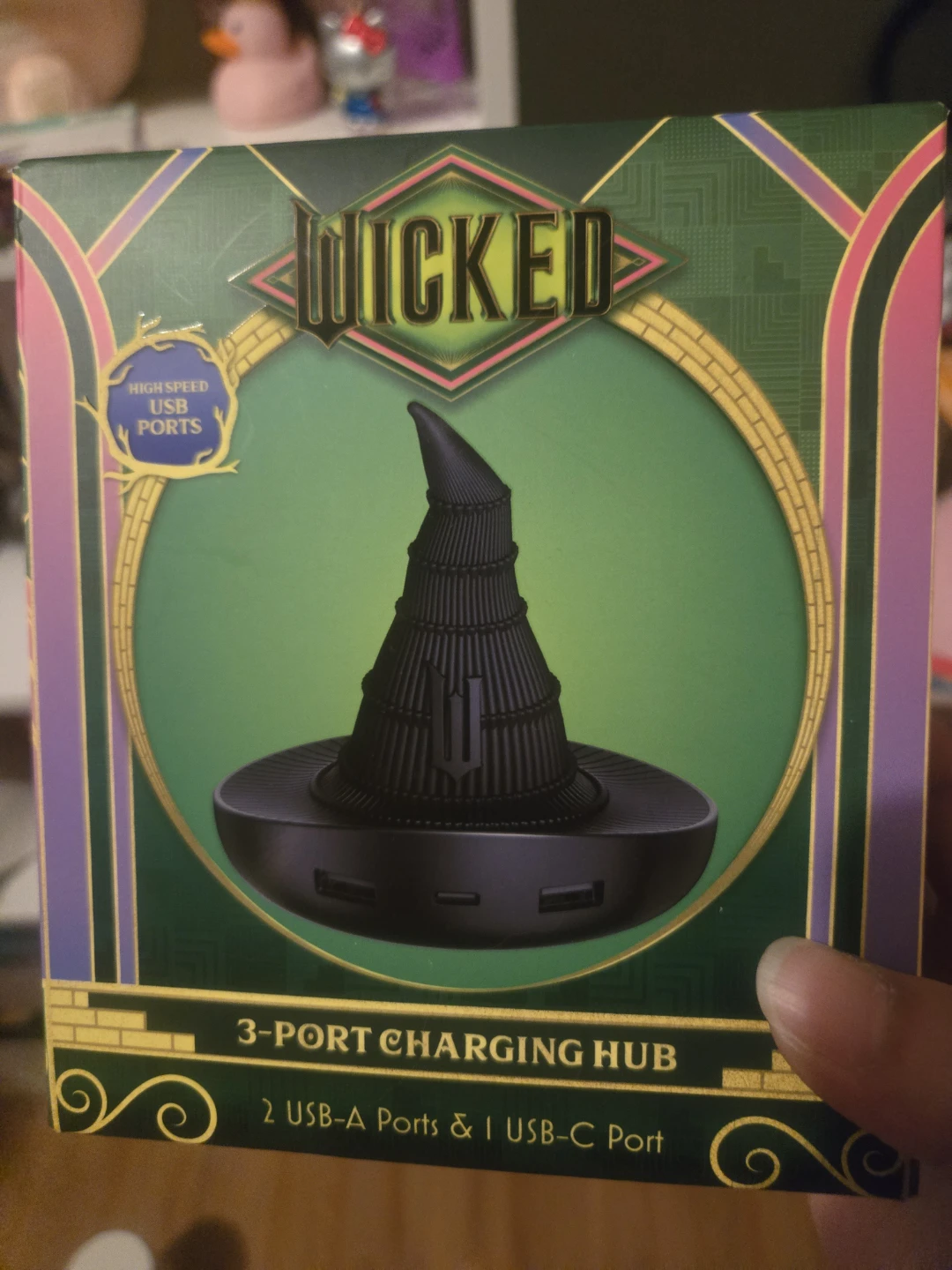 Wicked 3-Port Charging Hub with USB-A and USB-C Ports