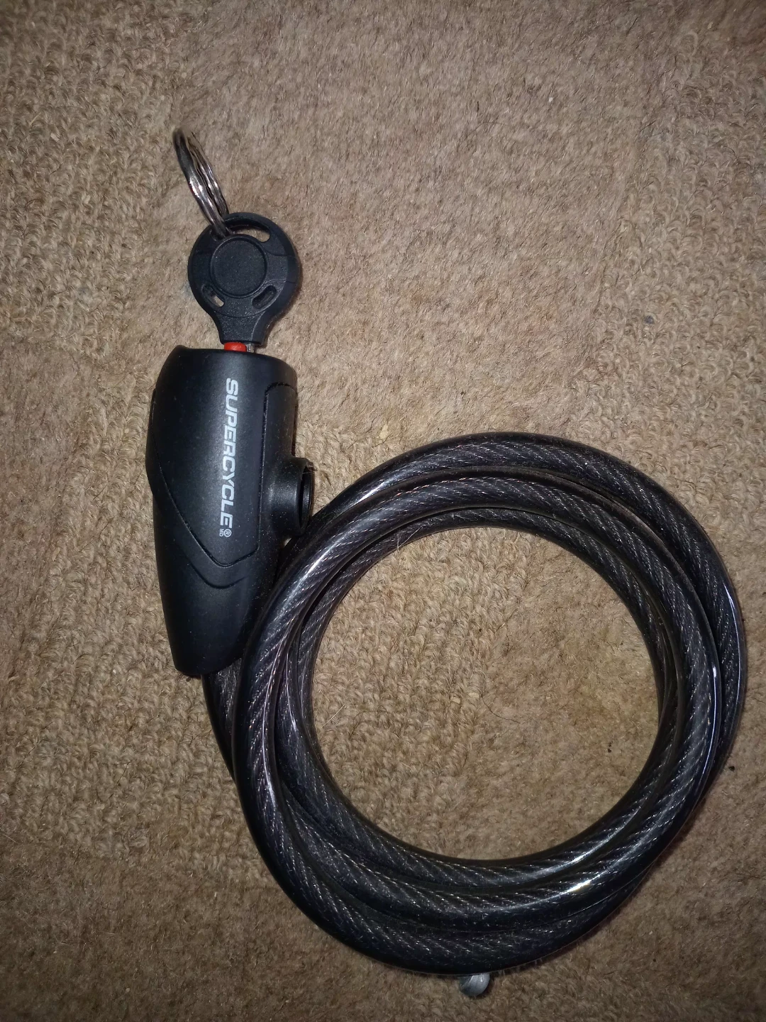 Supercycle Bike Lock with Keys