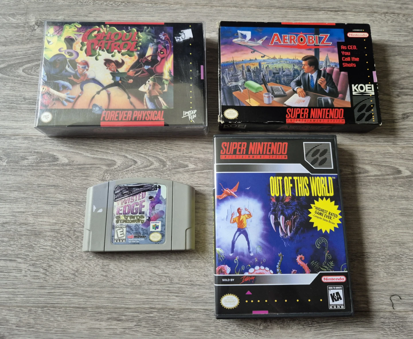 Super Nintendo games (Snes) & Nintendo 64 (N64)