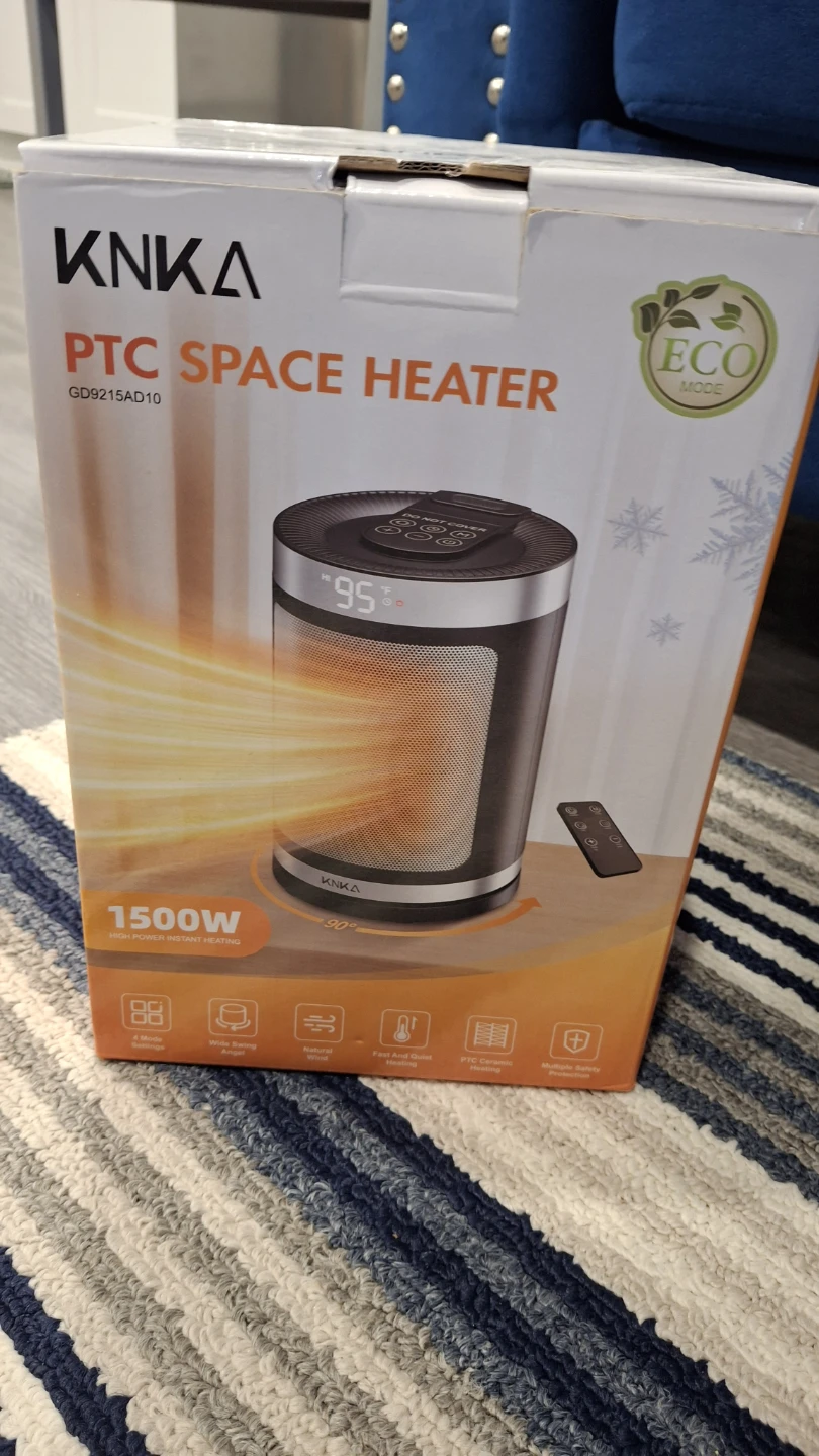 KNKA PTC Portable Space Heater