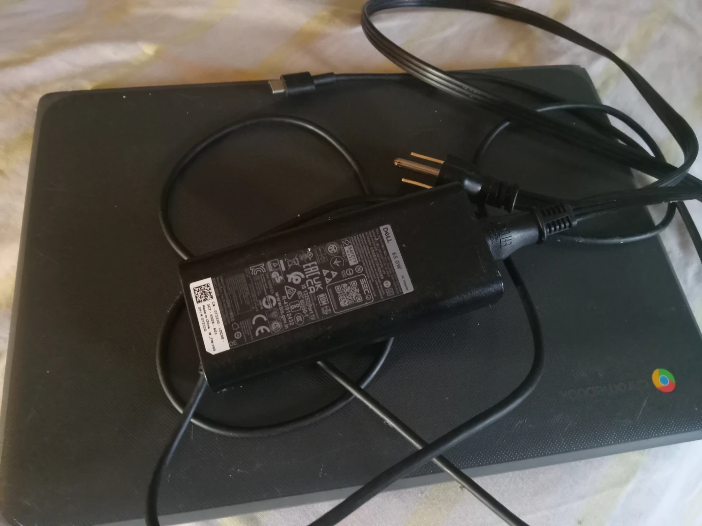 HP Chromebook Laptop with Dell Charger - photo 4