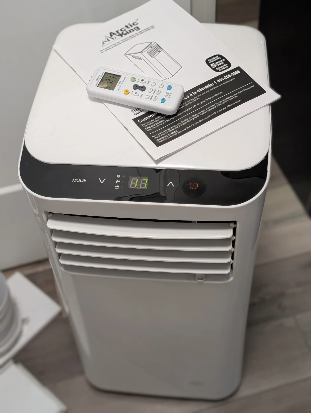 Arctic King Portable Air Conditioner - 8000 BTU - photo 2