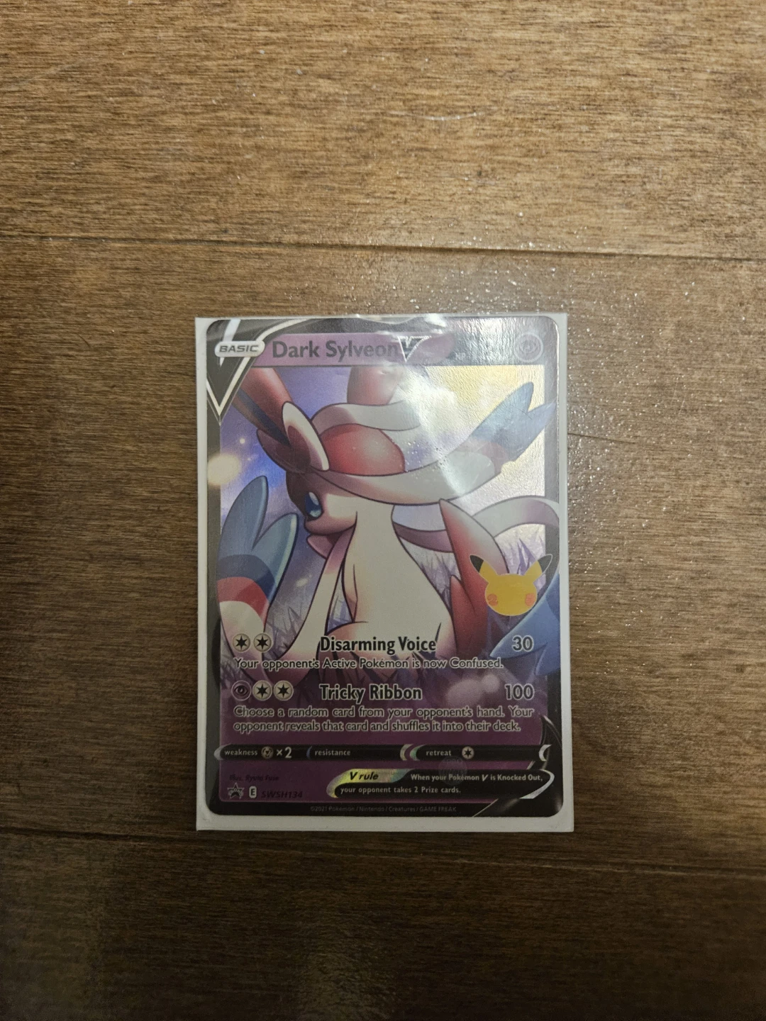 Dark Sylveon V SWSH134 Pokemon Card