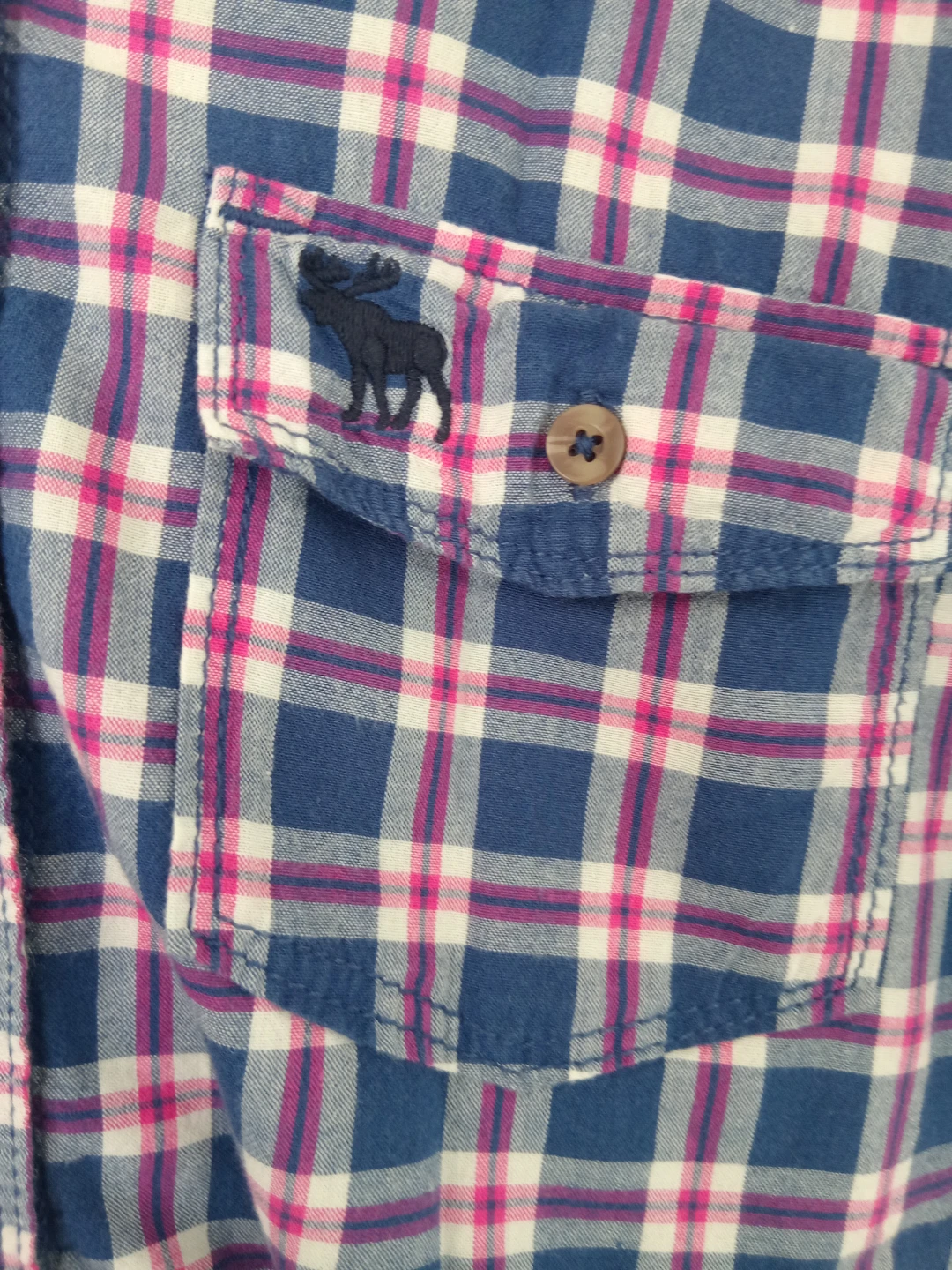 Abercrombie & Fitch Plaid Button-Up Shirt - photo 3