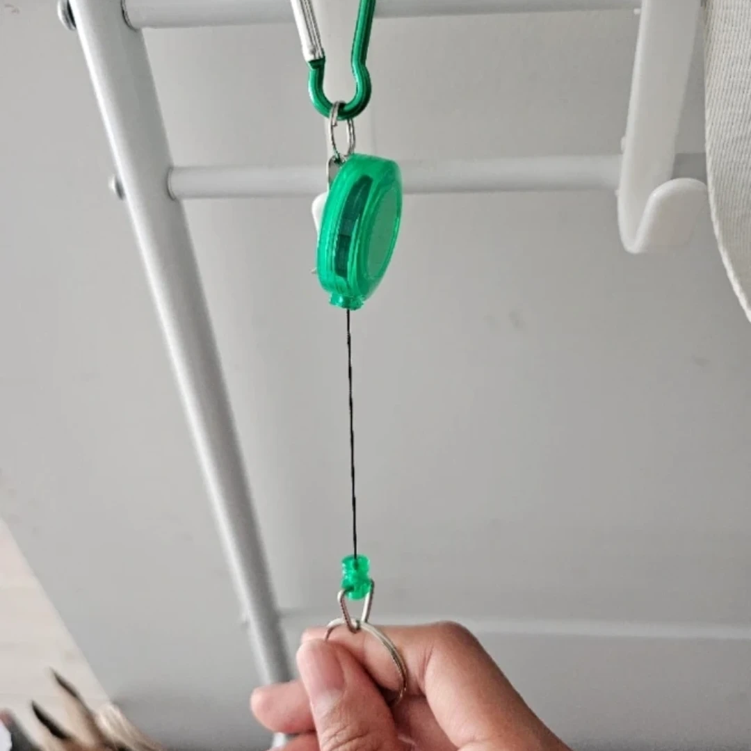 Retractable Badge Holder with Carabiner Clip - photo 5