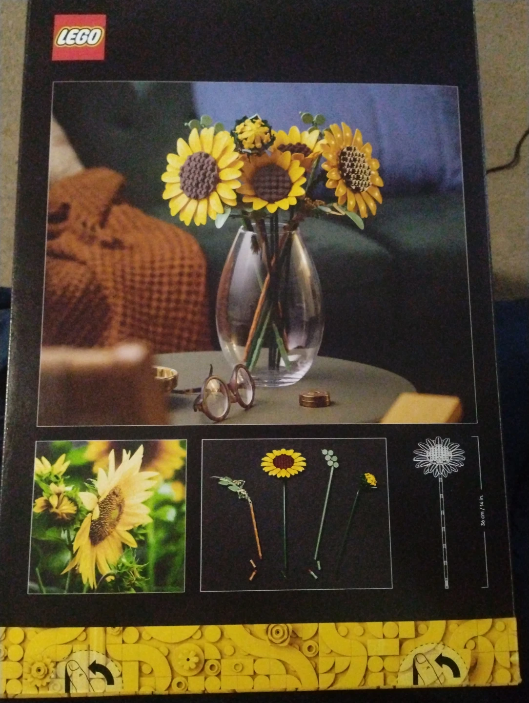 LEGO Botanical Sunflower Bouquet Building Set 11502 - photo 2