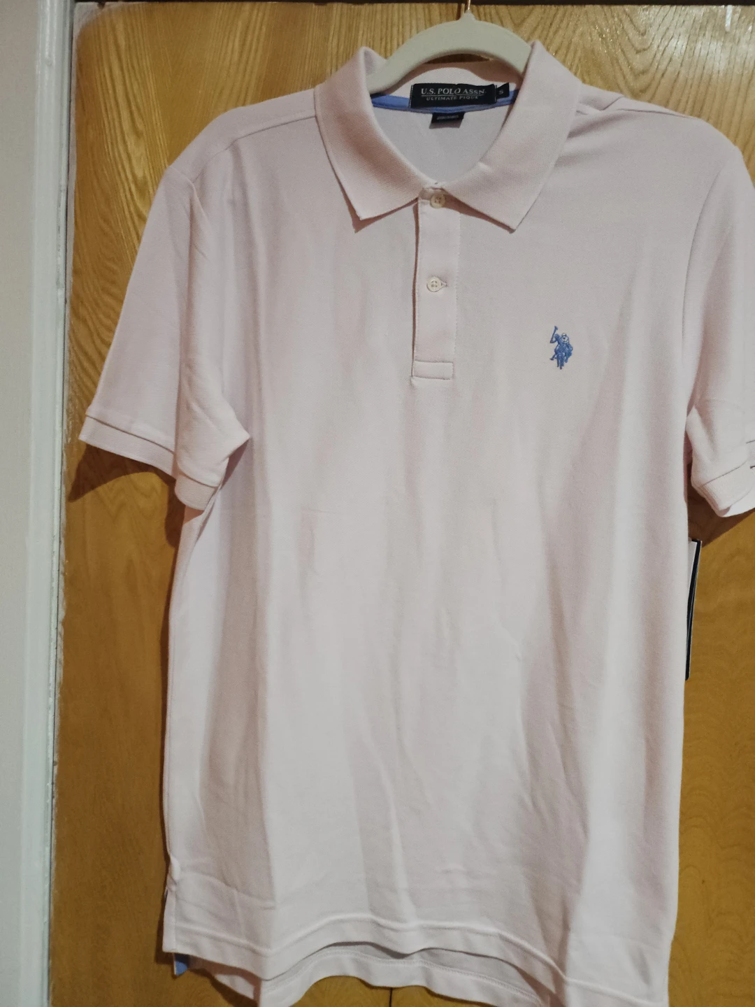 U.S. Polo Assn. Pink Polo Shirt Size S