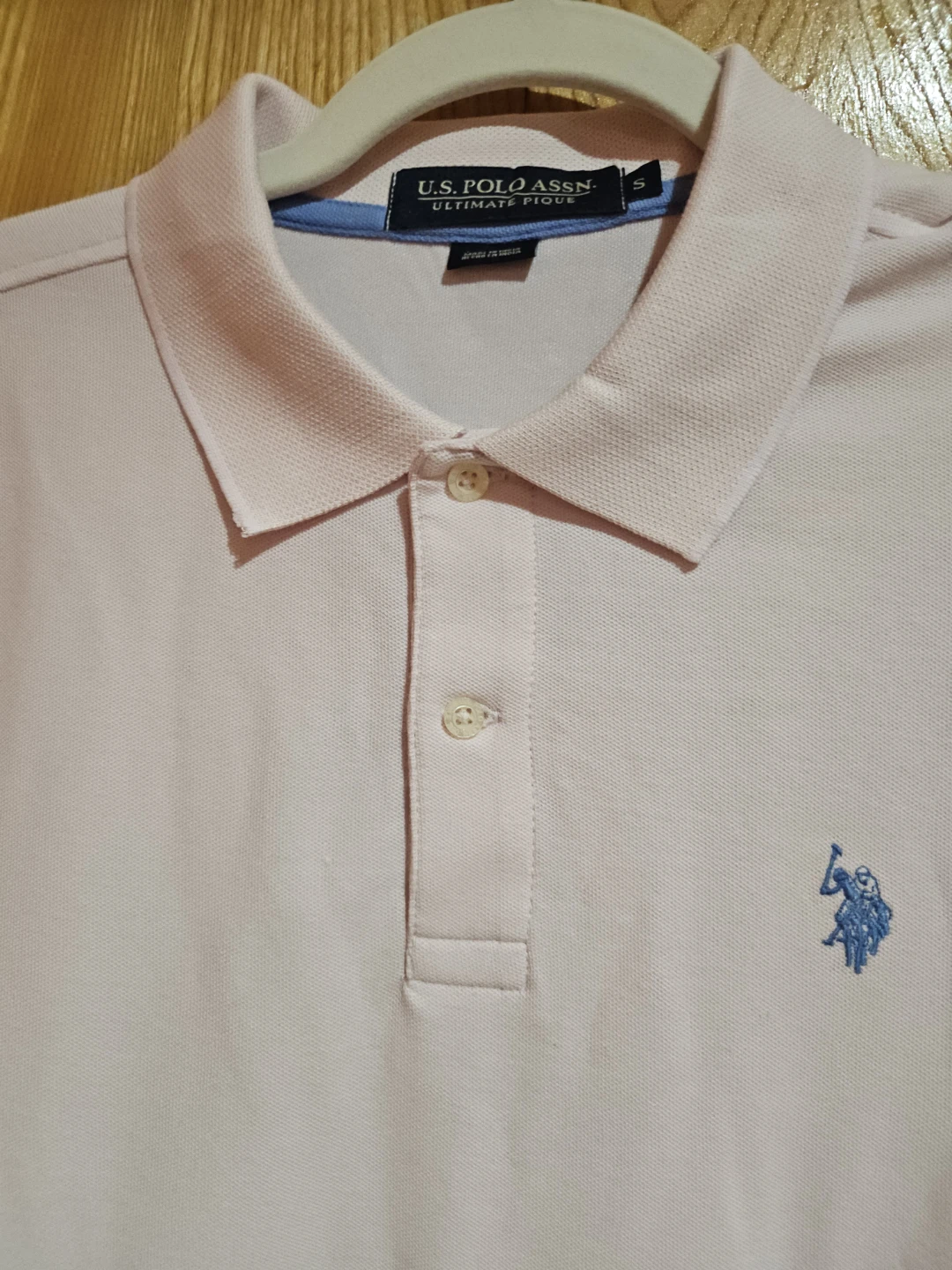 U.S. Polo Assn. Pink Polo Shirt Size S - photo 2