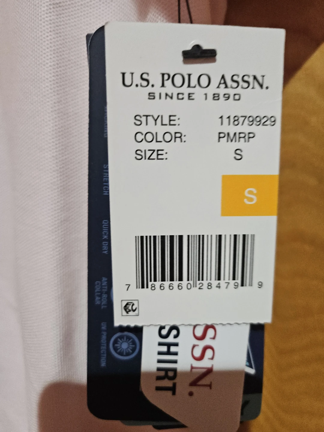 U.S. Polo Assn. Pink Polo Shirt Size S - photo 4