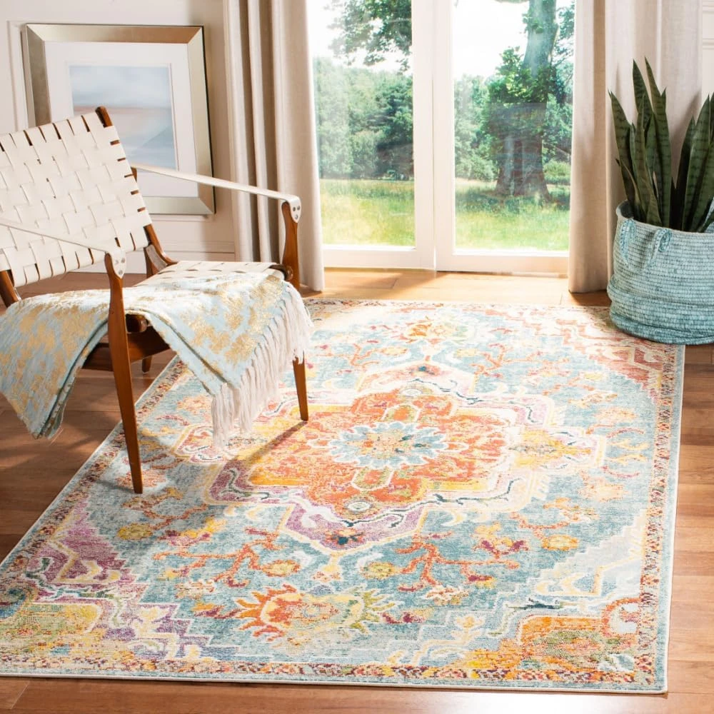 SAFAVIEH Crystal Collection Area Rug- 5' x 8'