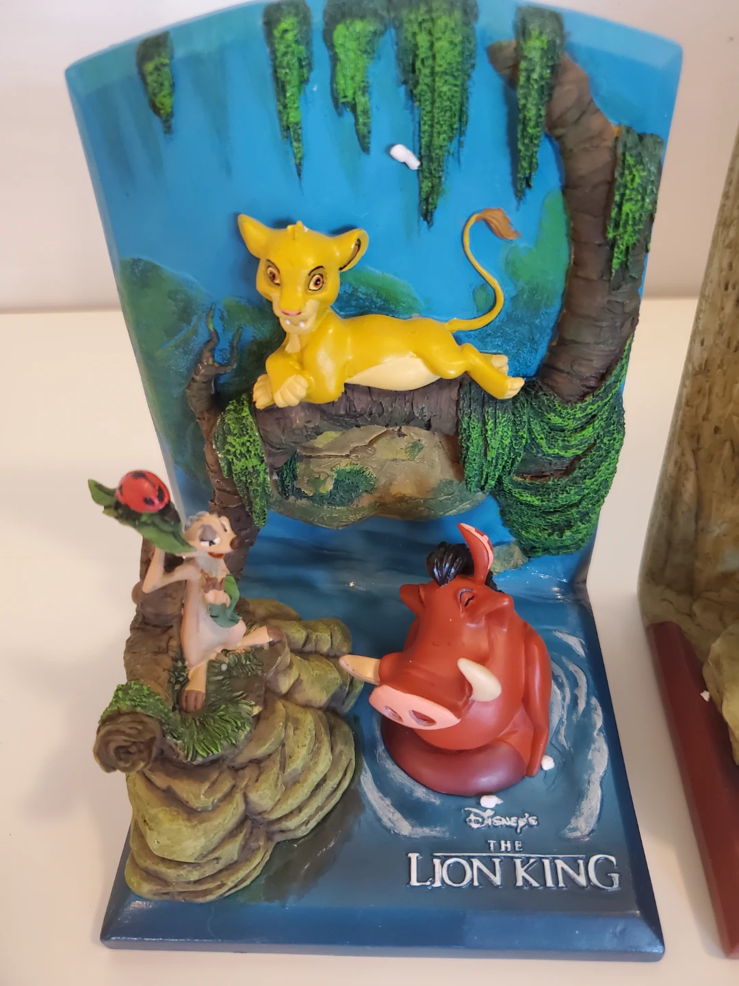 Hallmark * THE LION KING* Bookends Disney NEW open Box Rare - photo 3