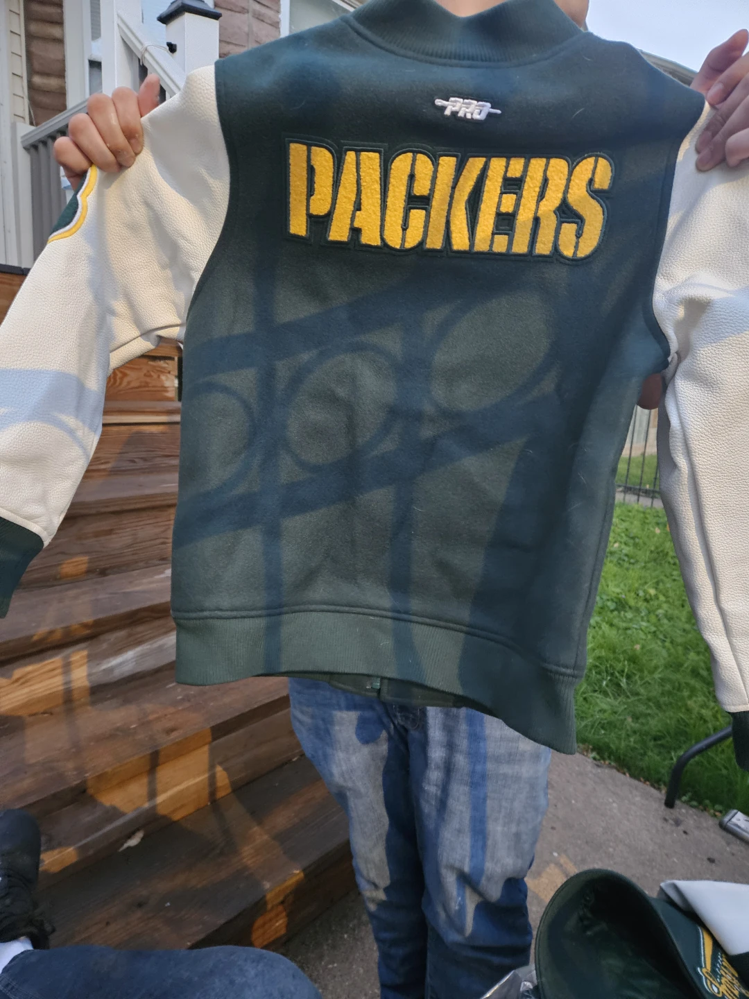 Green Bay Packers Varsity Jacket - photo 2