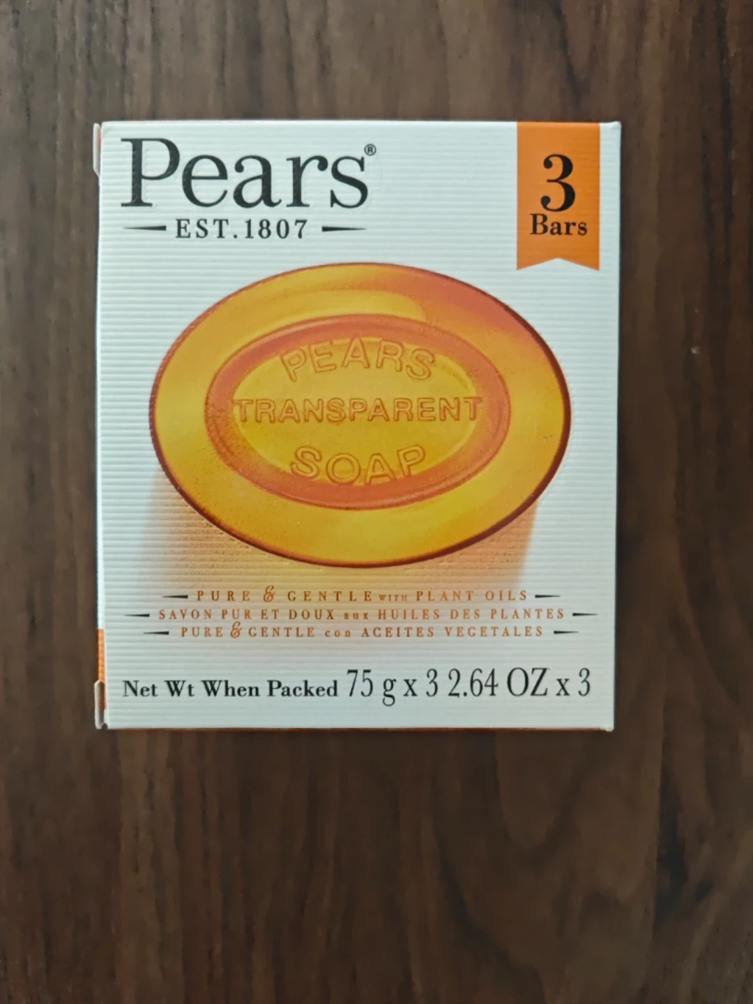 Pears Transparent Soap - 3 Bars